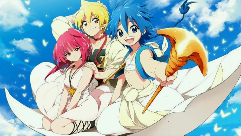 Các nhân vật chính trong Magi: The Labyrinth of Magic