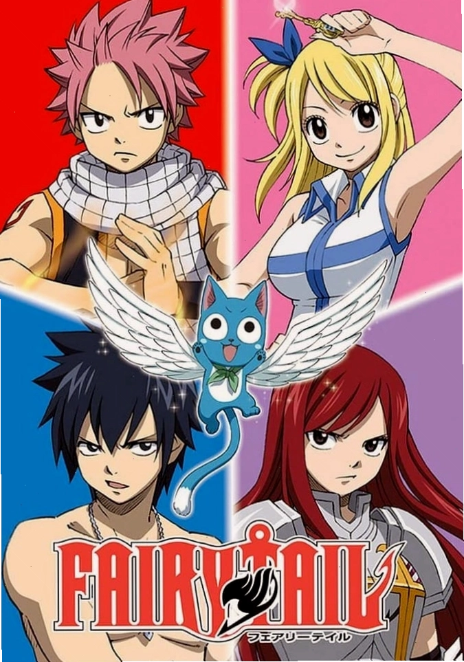 Các thành viên Fairy Tail chiến đấu cùng nhau
