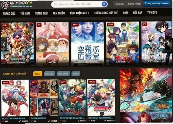Các trang web xem anime như OtakuTV cung cấp trải nghiệm đa dạng