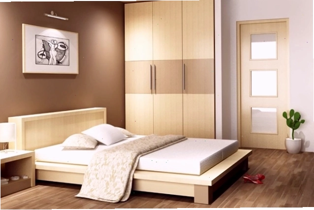 Cách kê giường ngủ vào sát tường giúp tạo cảm giác vững chãi