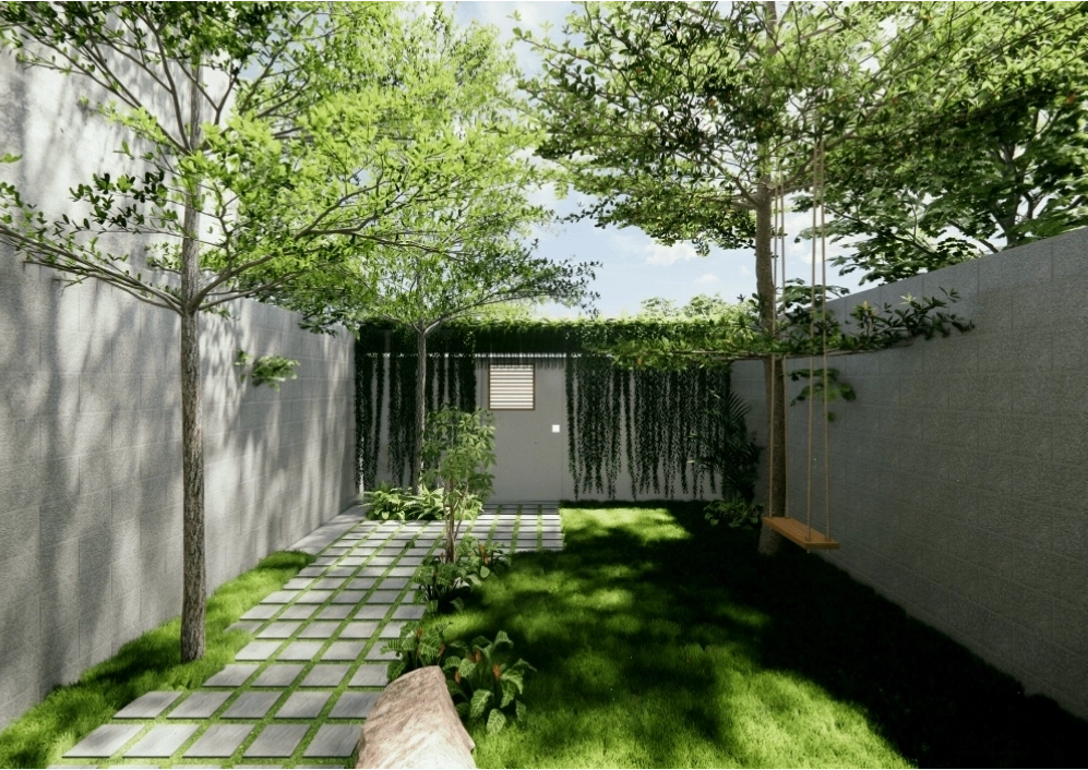 Cây trồng trước nhà tốt cho phong thủy
