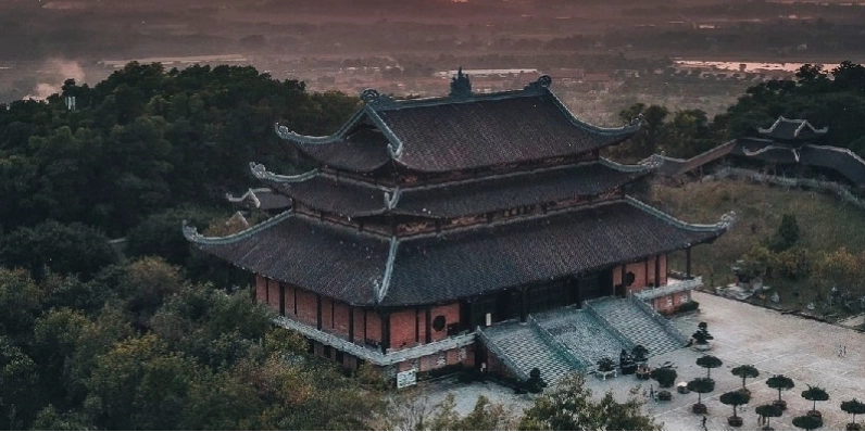 Chùa Bái Đính Ninh Bình với kiến trúc đồ sộ và uy nghiêm