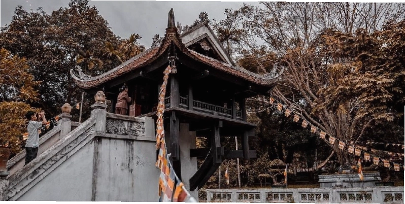 Chùa Một Cột được xây dựng dưới thời nhà Lý