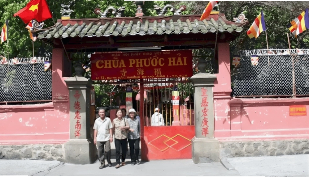 Chùa Ngọc Hoàng (Phước Hải Tự) sau khi đổi tên vào năm 1984