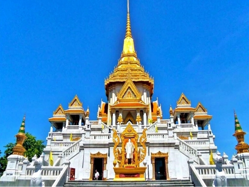 Chùa Vàng Thái Lan Wat Traimit - Ngôi chùa linh thiêng tại Bangkok