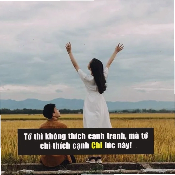 Cô gái đang nghĩ cách thả thính crush bằng tên của chàng