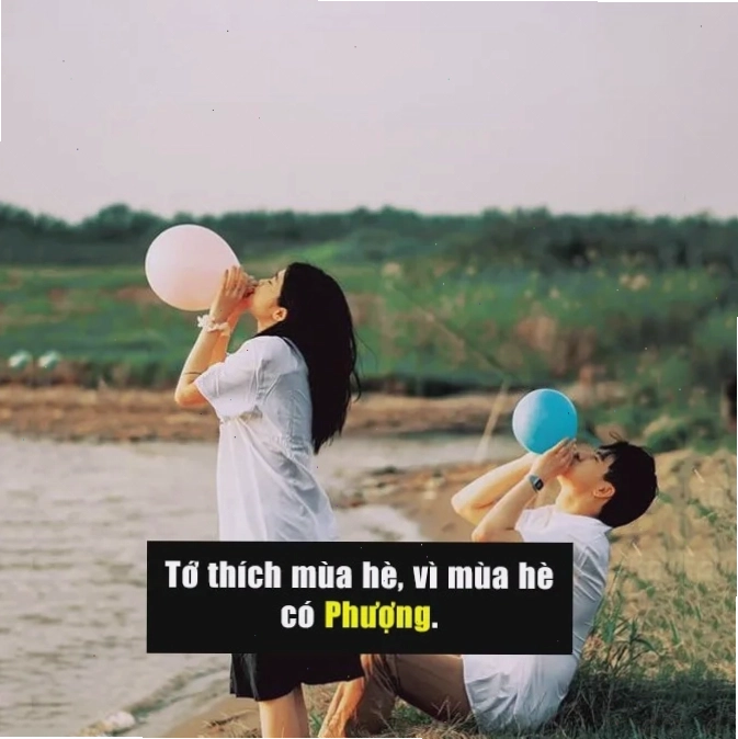 Cô gái đang nhắn tin thả thính cho crush