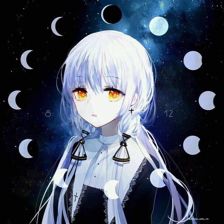 Cô gái với phong cách vẽ anime đẹp