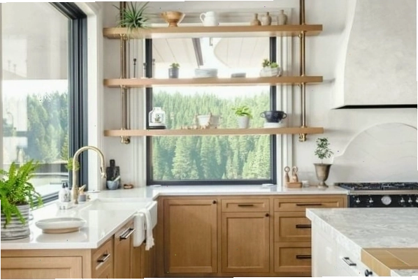 Cửa sổ bếp thép không gỉ phong cách công nghiệp