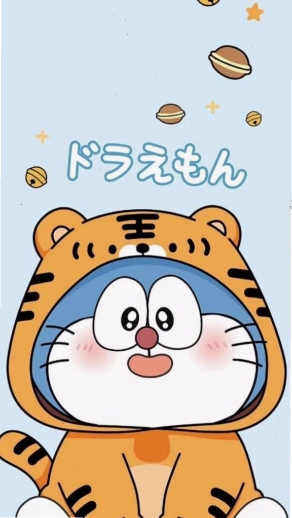 Doraemon hóa trang hổ con sẵn sàng phiêu lưu