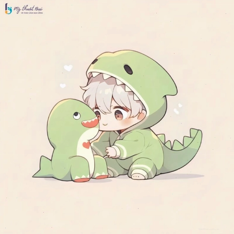 Hình ảnh anime chibi nam dễ thương và có thể vẽ lại
