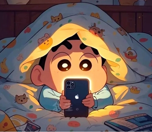 Hình ảnh Cậu Bé Bút Chì phiên bản chibi