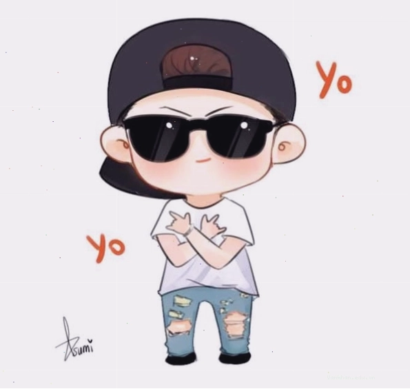 Hình ảnh Chibi nam cute lạnh lùng, dễ thương