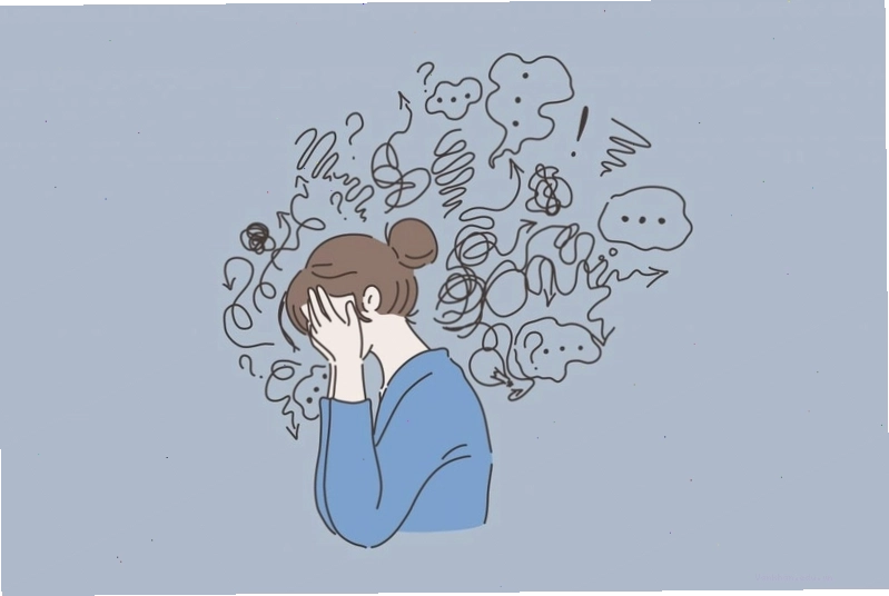 Hình ảnh minh họa cảm giác hồi hộp và lo lắng