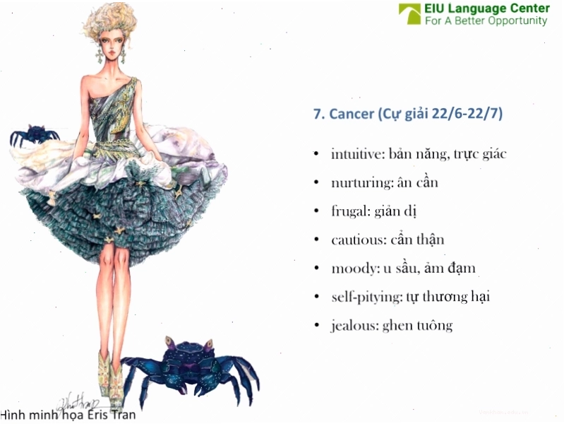 Hình ảnh minh họa cung Cự Giải
