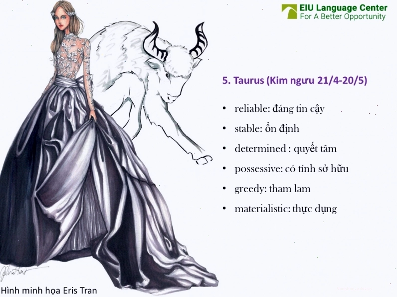 Hình ảnh minh họa cung Kim Ngưu