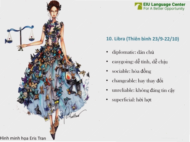 Hình ảnh minh họa cung Thiên Bình