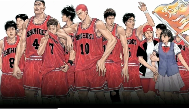 Hình ảnh nhân vật trong bộ manga/anime Slam Dunk