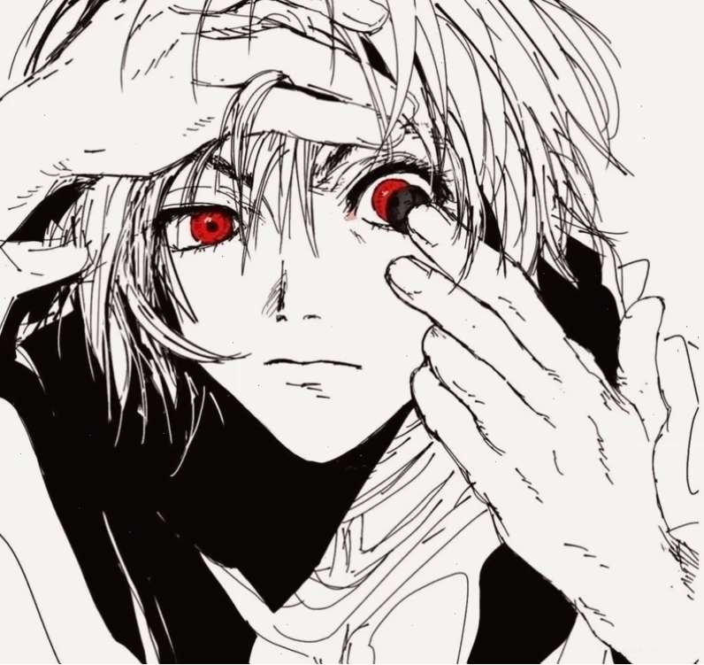 Hình ảnh trai anime nam với mái tóc ấn tượng và phong cách cá tính