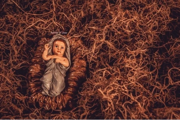 Hình nền Chúa Giáng Sinh với Đức Mẹ Maria và Thánh Giuse