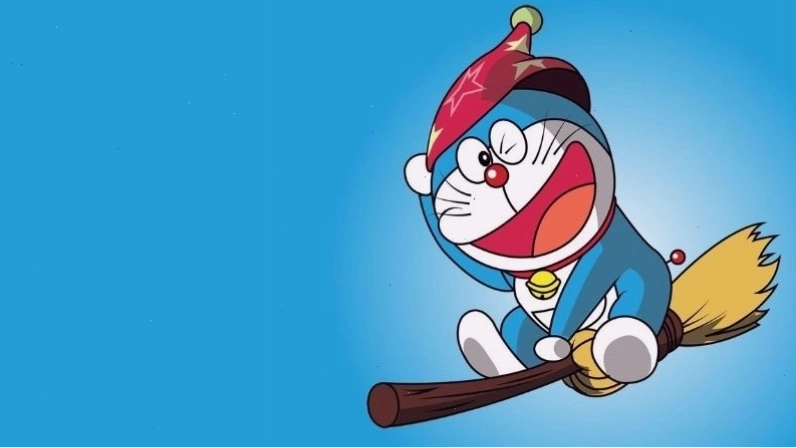 Hình nền Doremon và Nobita trong trang phục chiến đấu