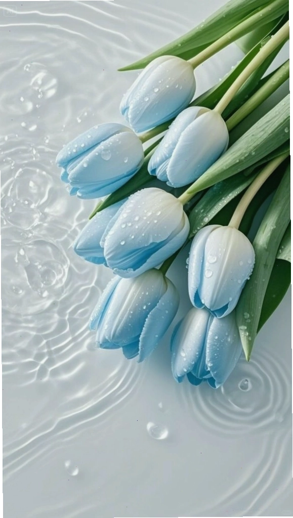 Hình nền hoa tulip đơn lẻ thanh lịch