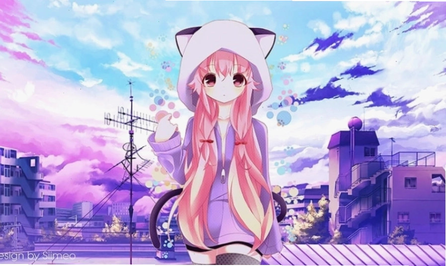 Hình nền máy tính anime cute
