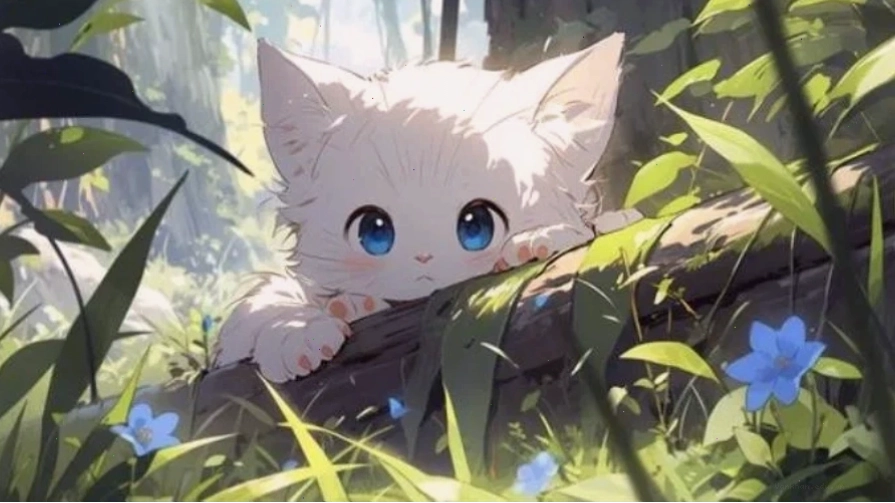 Hình nền máy tính anime phong cảnh thành phố về đêm