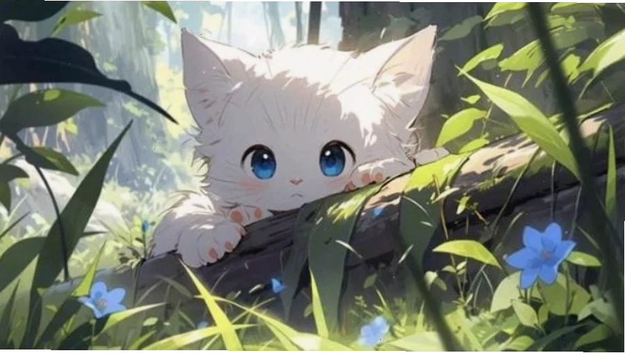 Hình nền máy tính anime với tông màu tối và nhân vật bí ẩn