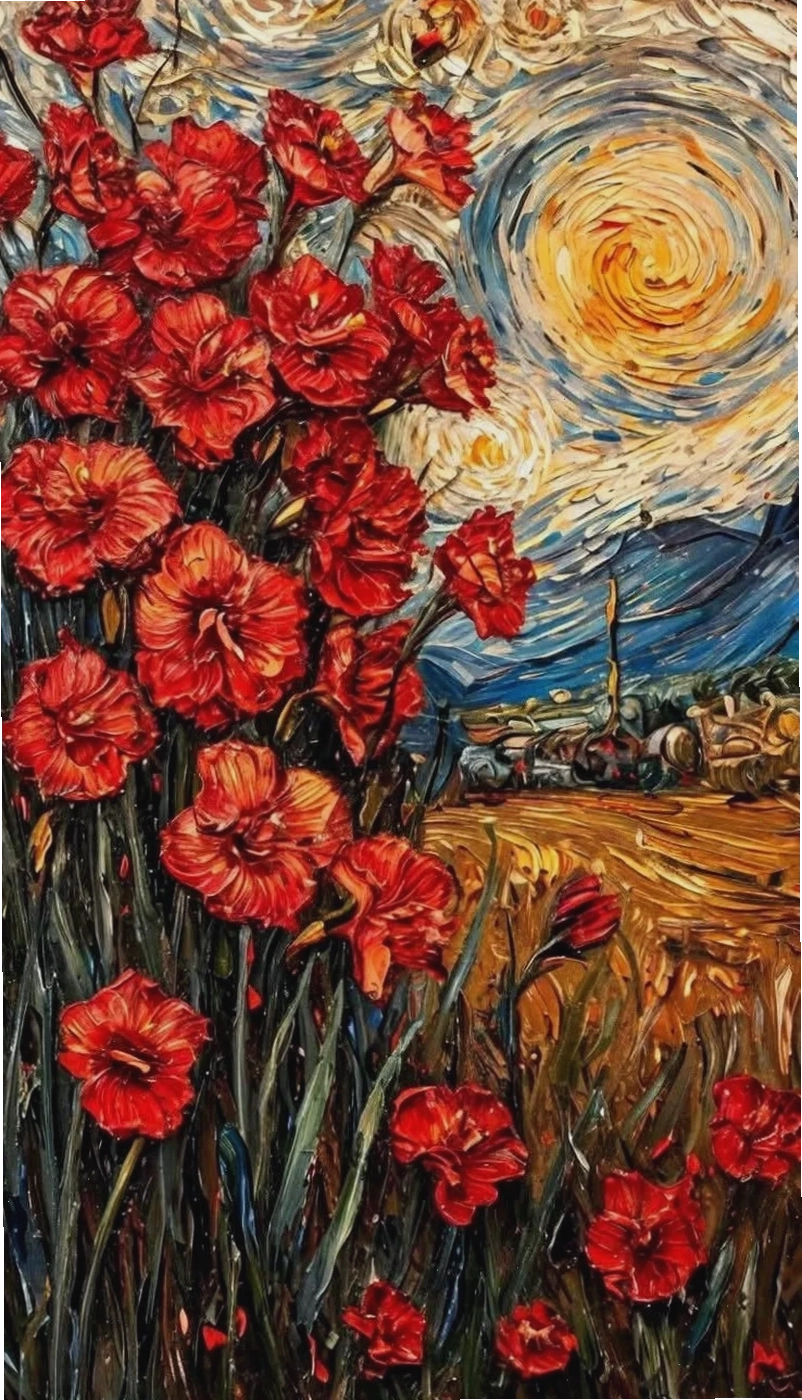Hình nền Starry Night Over the Rhône của Van Gogh