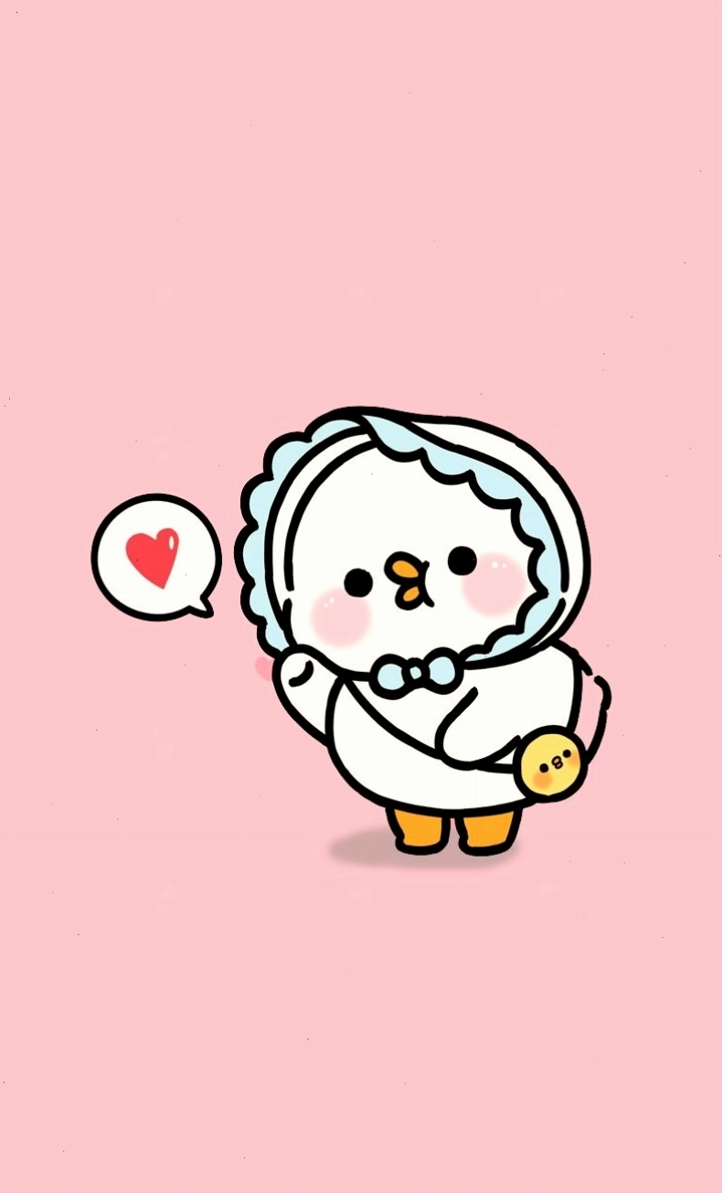 Hình nền vịt dễ thương với phong cách độc đáo