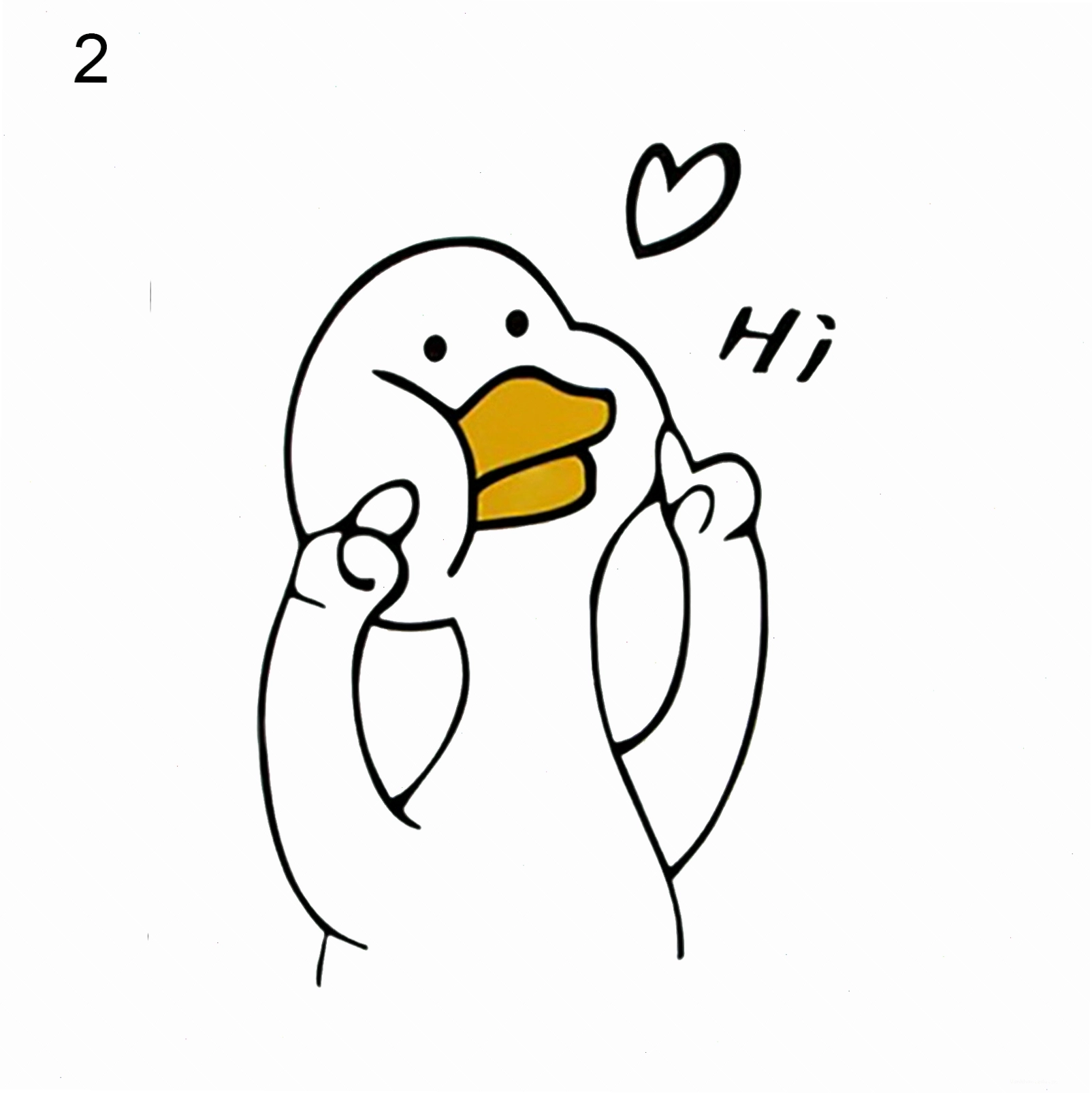 Hình nền vịt ngáo ngơ