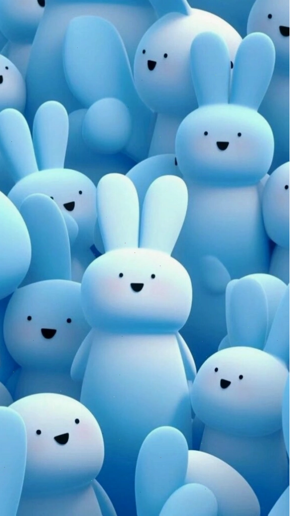Hình nền xanh dương pastel siêu dễ thương