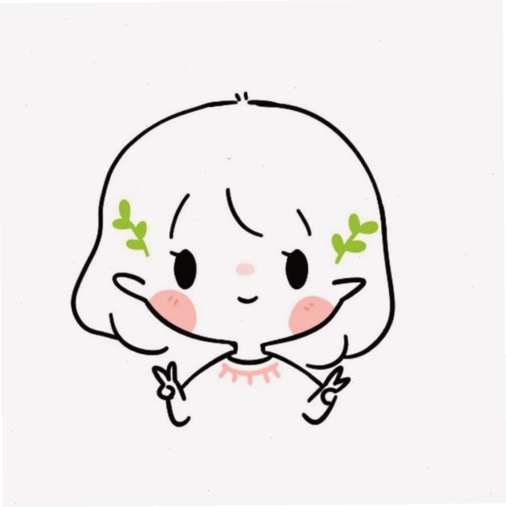 Hình vẽ anime chibi bé gái đáng yêu với đôi mắt to tròn