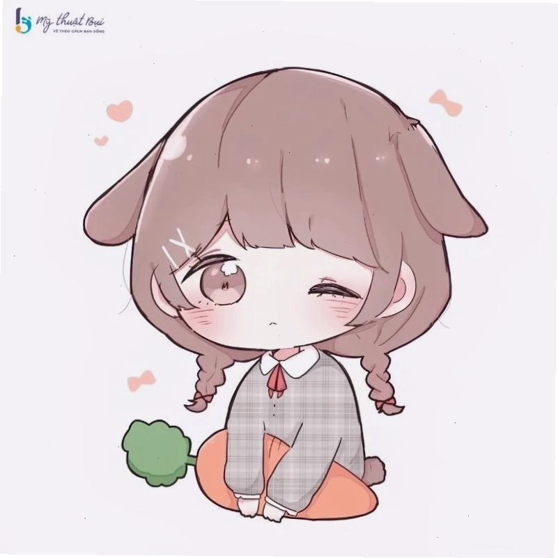 Hướng dẫn vẽ chibi nữ dễ thương