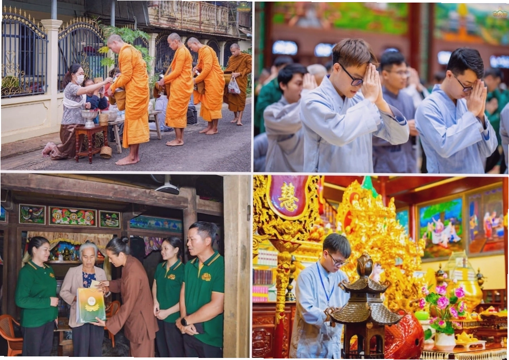 Không gian thực hành tâm linh trang nghiêm và thanh tịnh