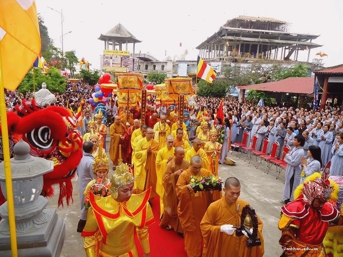 Không gian yên bình tại Chùa Quán Âm
