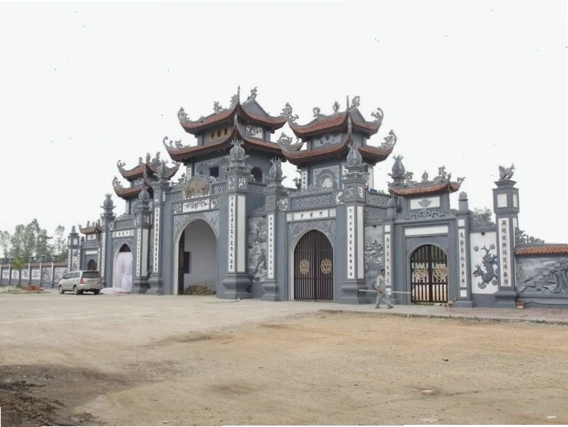 Kiến trúc cổ kính của một ngôi chùa ở Quảng Ninh