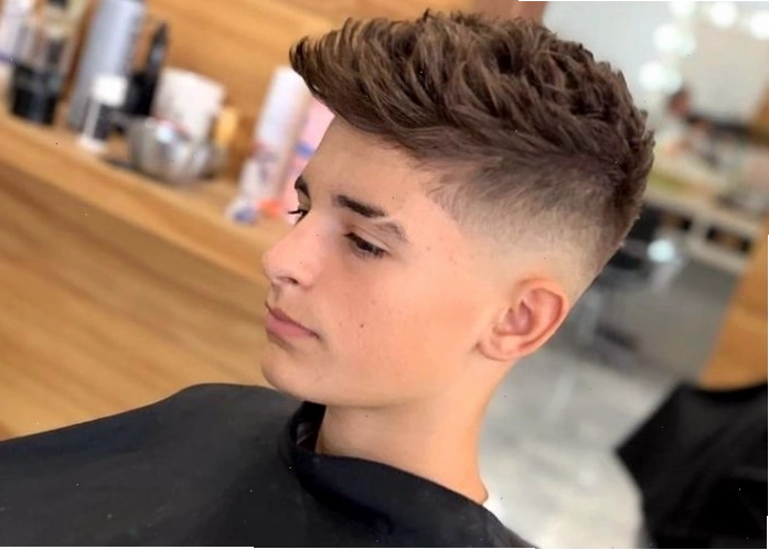 Kiểu tóc spiky năng động cho bé trai