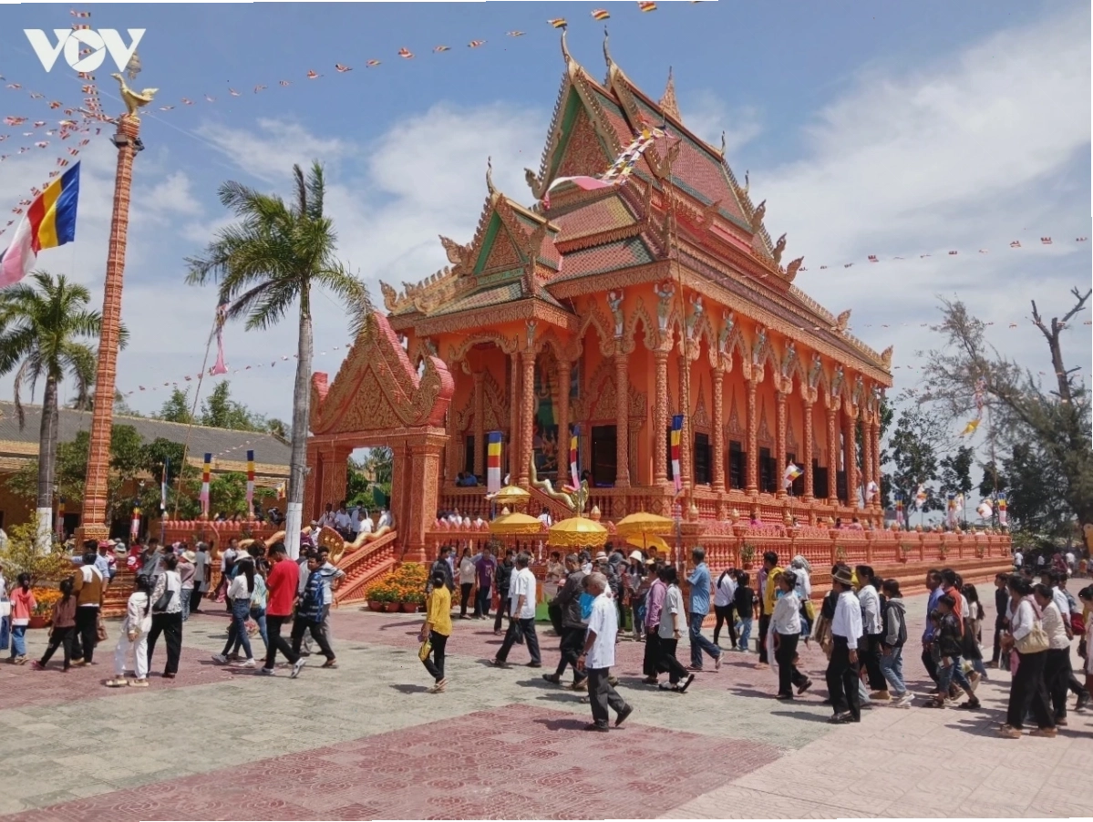 Lễ khánh thành chánh điện chùa Khmer tại Trà Vinh