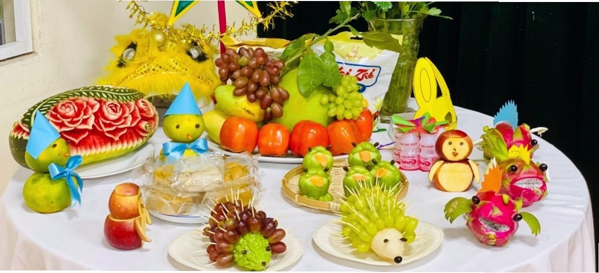 Mâm ngũ quả Trung thu là biểu tượng của sự sung túc và may mắn