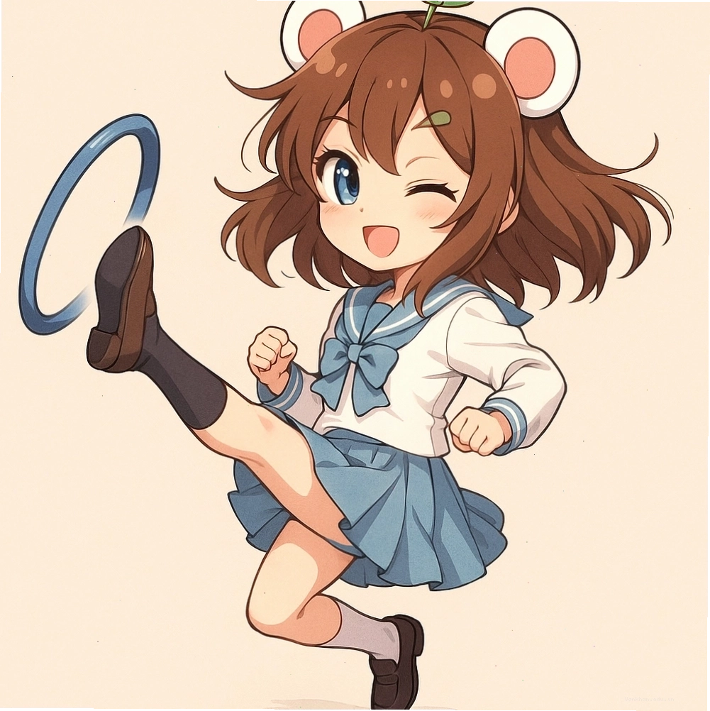 Mèo Simmy cosplay nhân vật anime