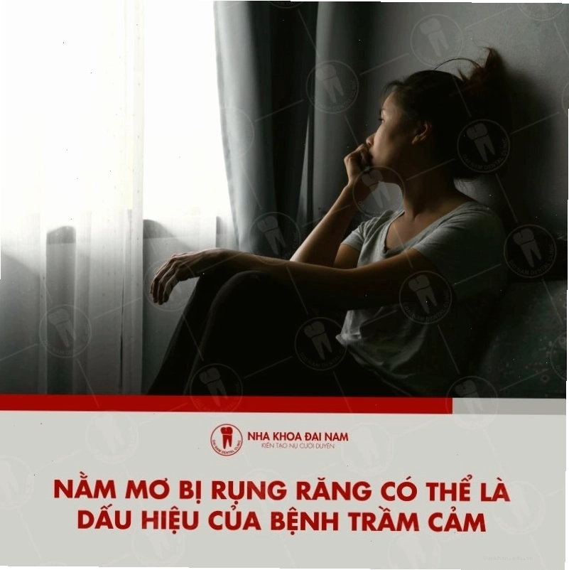 Mơ rụng răng là dấu hiệu của bệnh trầm cảm