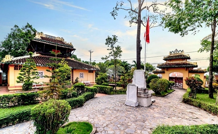Một góc Văn Thánh Miếu Vĩnh Long