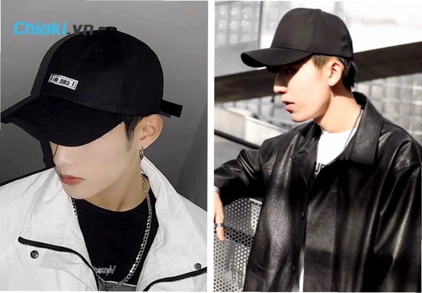 Mũ snapback với vành phẳng