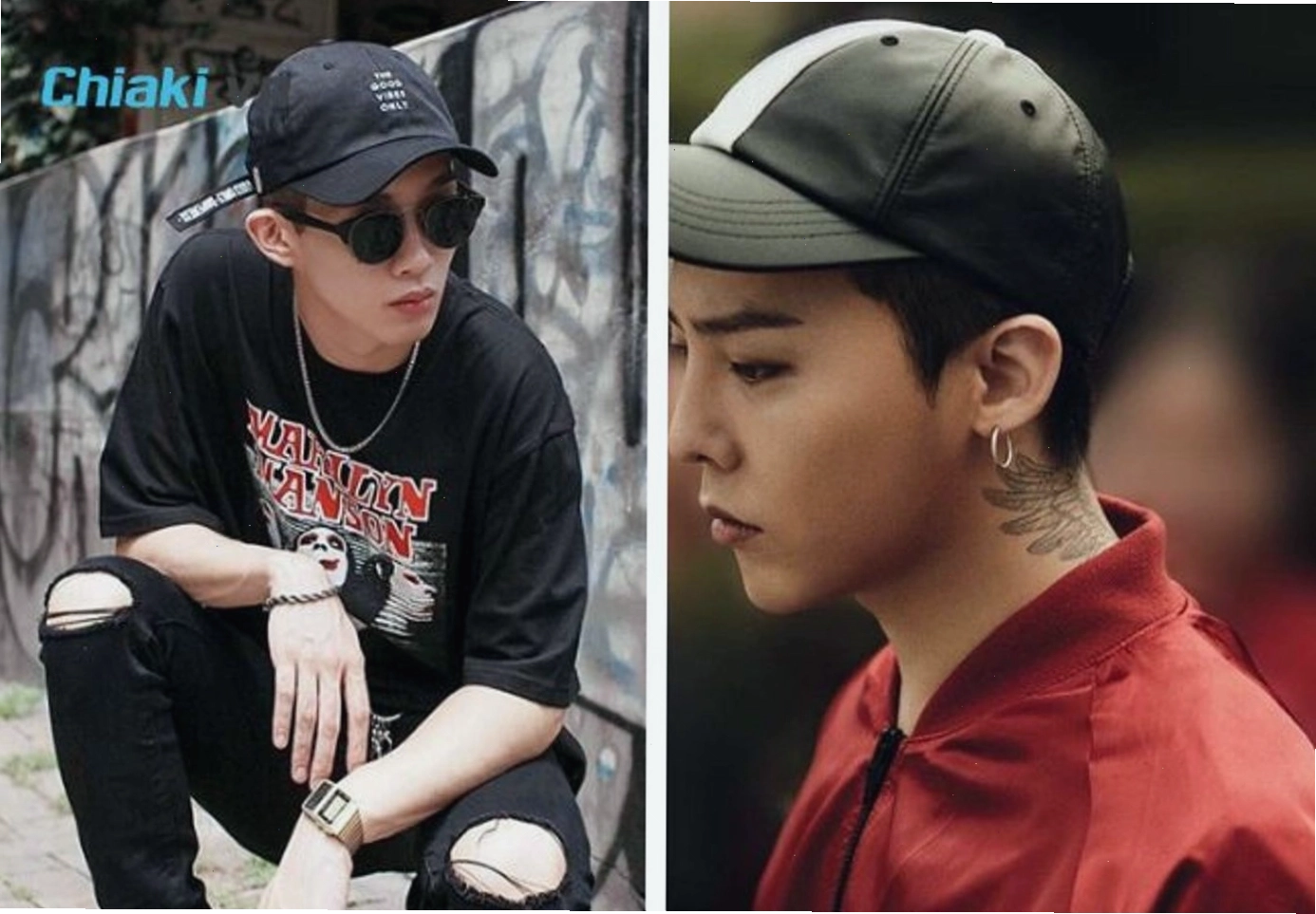 Mũ trucker cap phối cùng phụ kiện