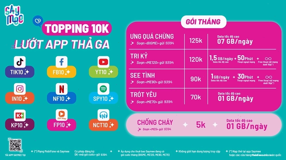 Nâng cấp trải nghiệm với Topping Saymee