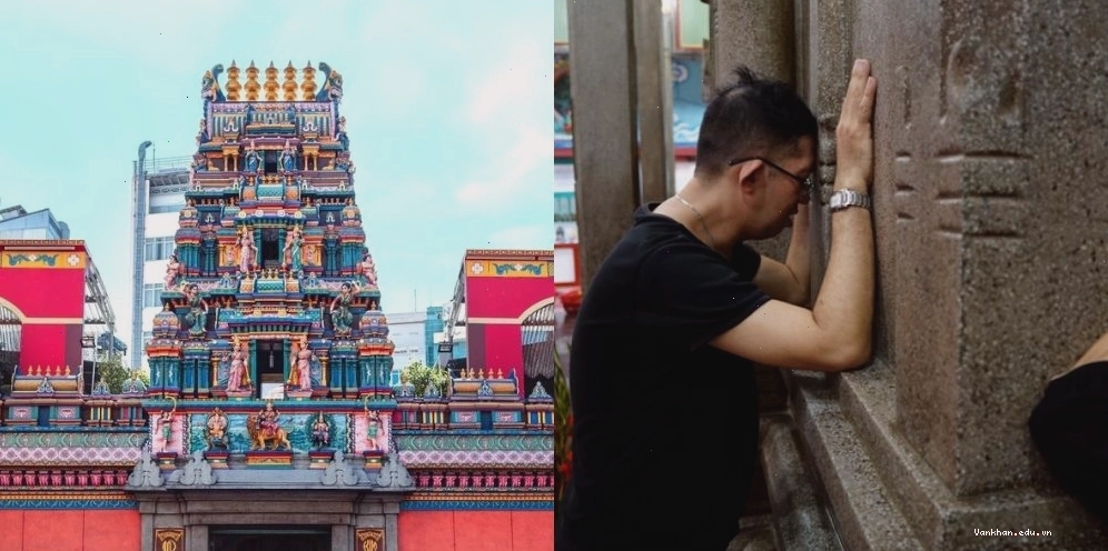 Nghi thức cầu nguyện tại Chùa Bà Ấn Độ, một địa điểm cầu duyên đặc biệt