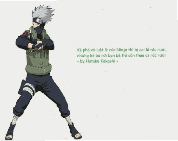 Nhân vật anime Naruto Uzumaki với nụ cười lạc quan