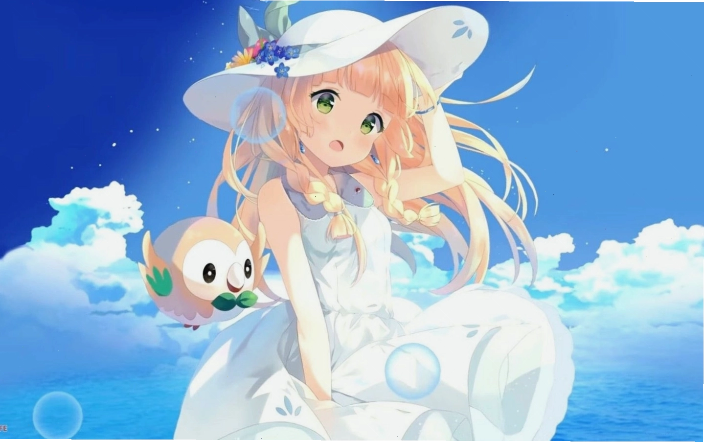 Nhân vật anime nữ trong trang phục đời thường đầy dễ thương
